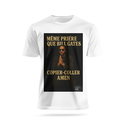 Même prière que Bill Gates