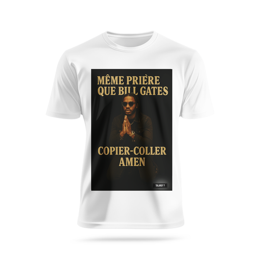 Même prière que Bill Gates